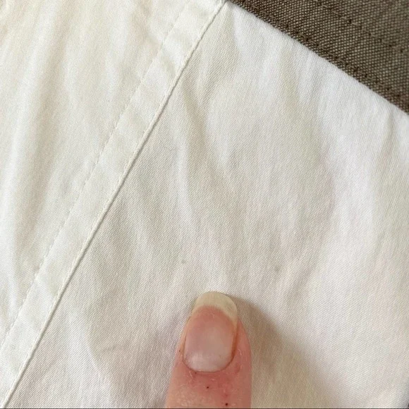 ST. JOHN Wool Blend Safari Utility Sleeveless Dress Size 12 - Picture 11 of 14